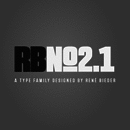RBNo2.1 Familia tipográfica