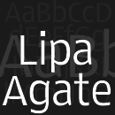 Lipa Agate Familia tipográfica