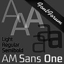 AM Sans One Familia tipográfica