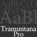 Tramuntana 1 Pro Schriftfamilie