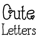 Cute Letters famille de polices