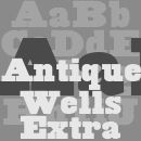 Antique Wells Extra Schriftfamilie