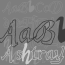 Ashtray font family
