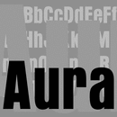 Aura™ font family