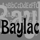 Baylac font family