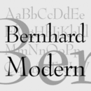 Bernhard Modern Schriftfamilie