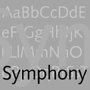 CG Symphony™ famille de polices
