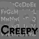 Creepy® font family