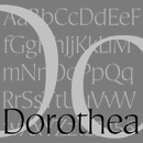 Dorothea™ font family
