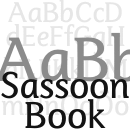 Sassoon Book® Schriftfamilie