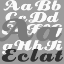 Eclat™ font family