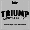 Triump font family