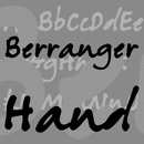 ITC Berranger Hand™ famille de polices