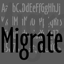 ITC Migrate™ Schriftfamilie
