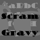 ITC Scram Gravy™ famille de polices
