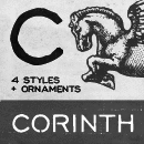 Corinth font family