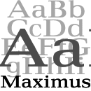 Maximus® font family