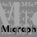 Migraph Familia tipográfica