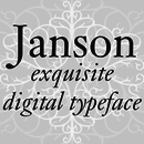 Monotype Janson® famille de polices