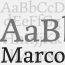 Marco Familia tipográfica