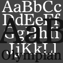 Olympian® font family