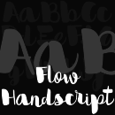 Flow Handscript font family