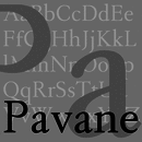 Pavane font family