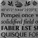 Pompei™ font family