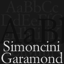 Simoncini Garamond™ famille de polices