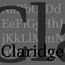 Claridge™ Familia tipográfica