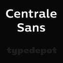 Centrale Sans font family