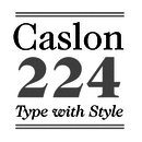 ITC Caslon No. 224™ Familia tipográfica