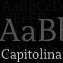 Capitolina font family