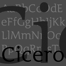 Cicero font family