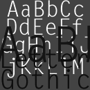 Letter Gothic™ font family