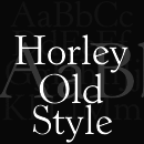 Horley Old Style® famille de polices