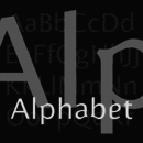 Alphabet font family