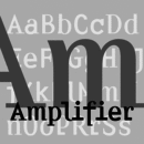 Amplifier font family