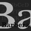 Barbera font family