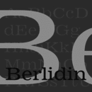 Berlidin font family