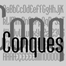 Conques font family