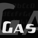 Gas font family