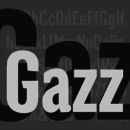 Gazz font family