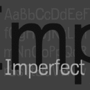 Imperfect Familia tipográfica
