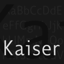 Kaiser font family