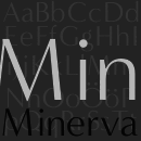 Minerva font family
