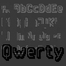 Qwerty font family