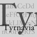 Tyrnavia font family