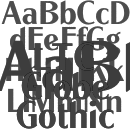 LTC Globe Gothic font family