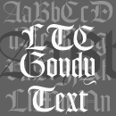 LTC Goudy Text font family